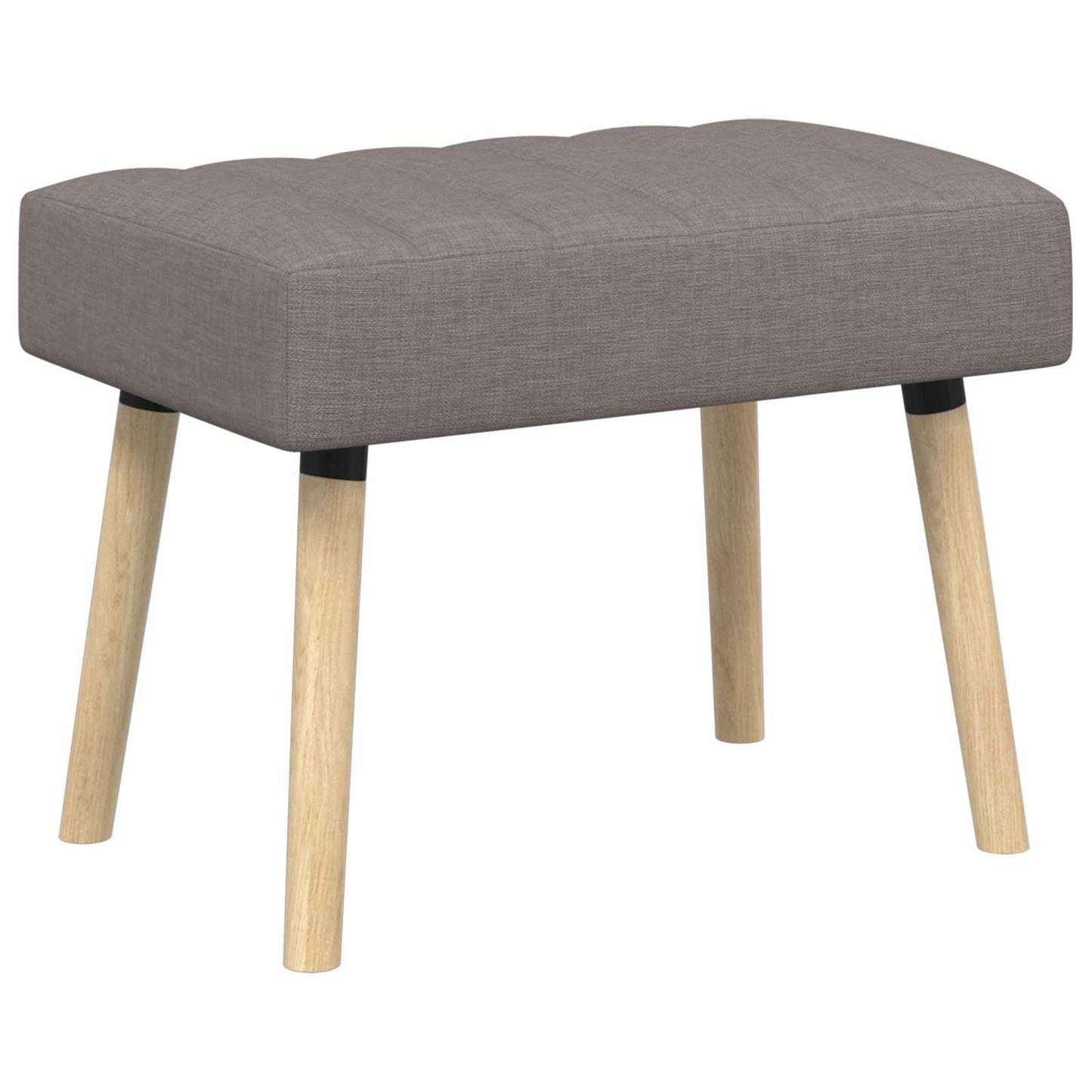 Kanalpuddet Bænk Gråbrun 60 x 40 x 45 cm Stof