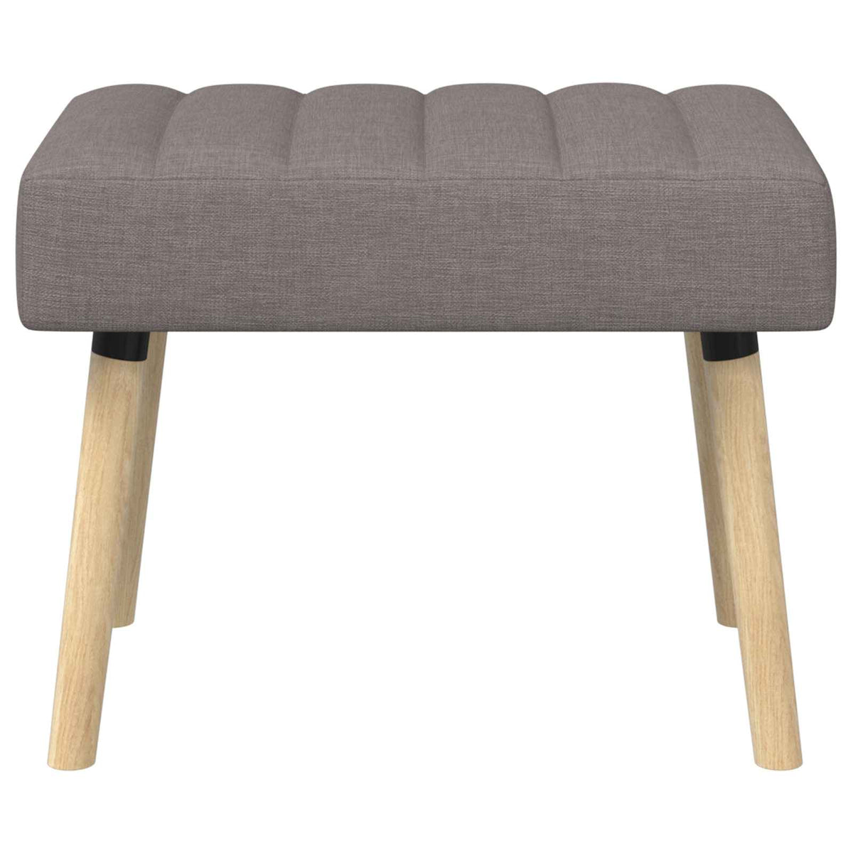 Kanalpuddet Bænk Gråbrun 60 x 40 x 45 cm Stof