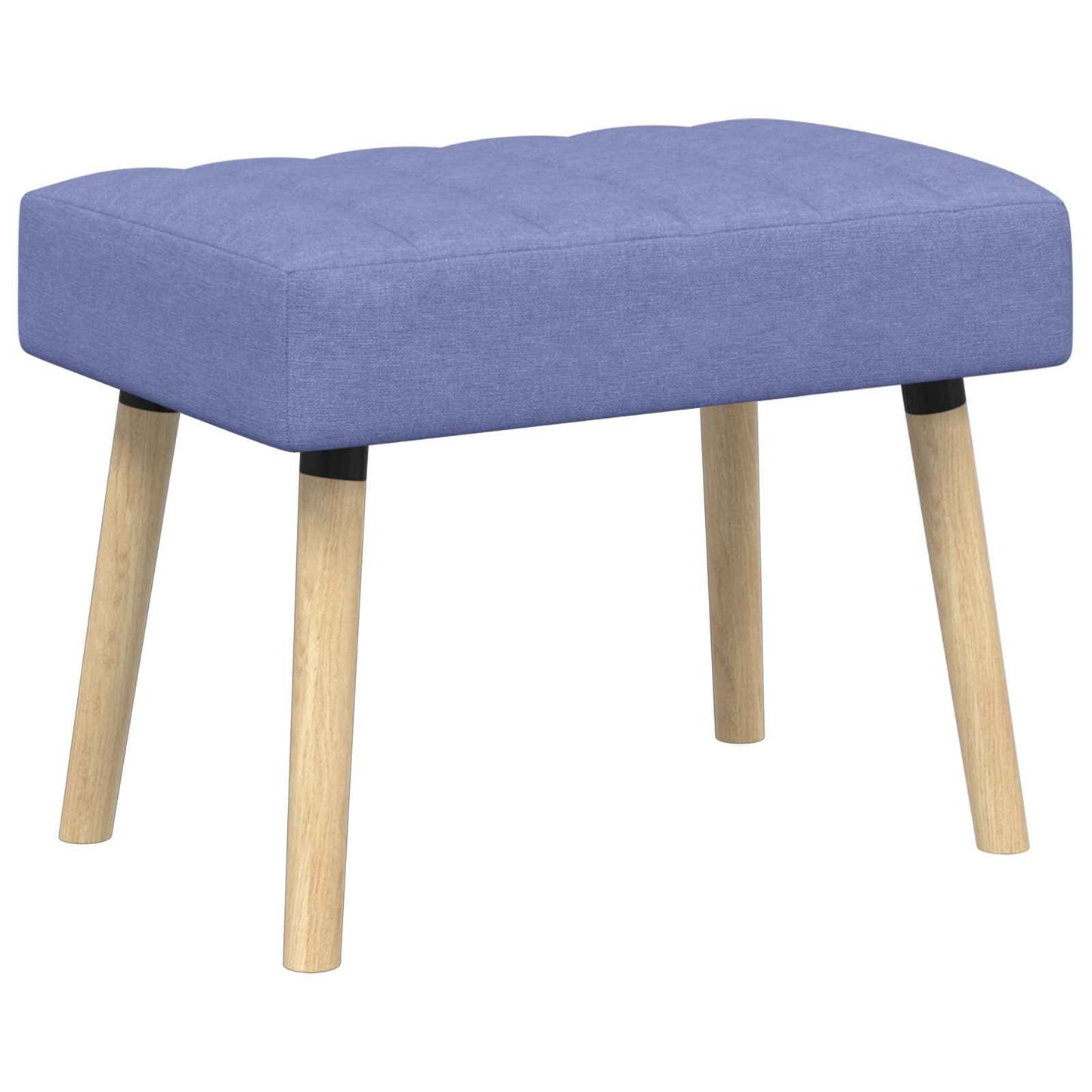 Kanalpuddet Bænk Jeans blå 60 x 40 x 45 cm Stof