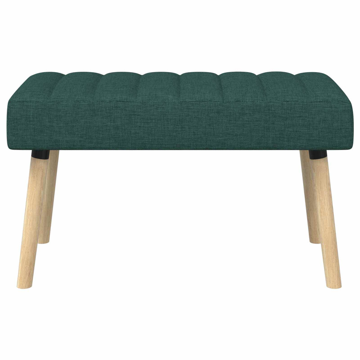 Kanalpuddet Bænk Mørkegrøn 80 x 40 x 46 cm Stof