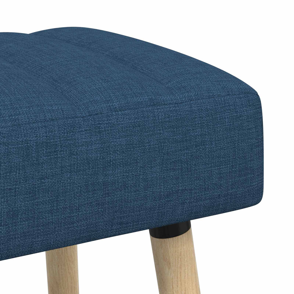 Kanalpuddet Bænk Blå 80 x 40 x 46 cm Stof