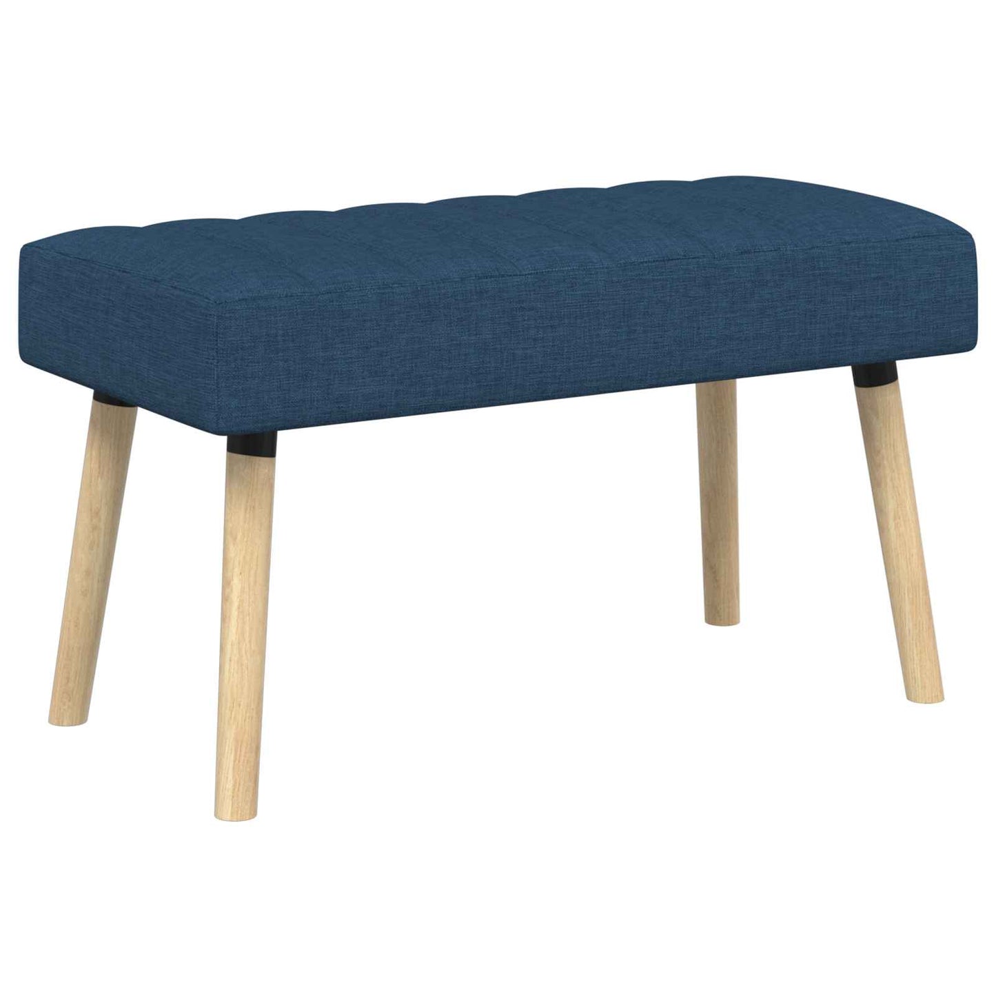 Kanalpuddet Bænk Blå 80 x 40 x 46 cm Stof