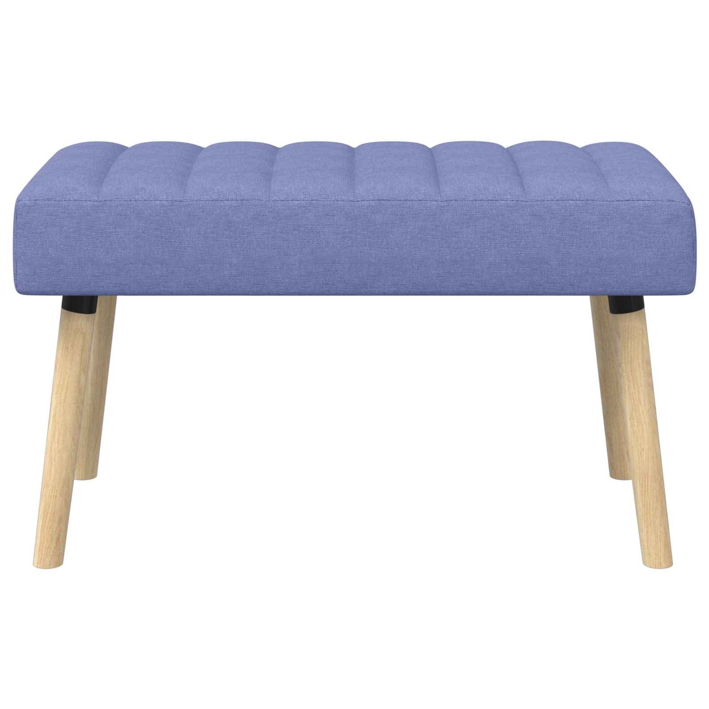 Kanalpuddet Bænk Jeans blå 80 x 40 x 46 cm Stof