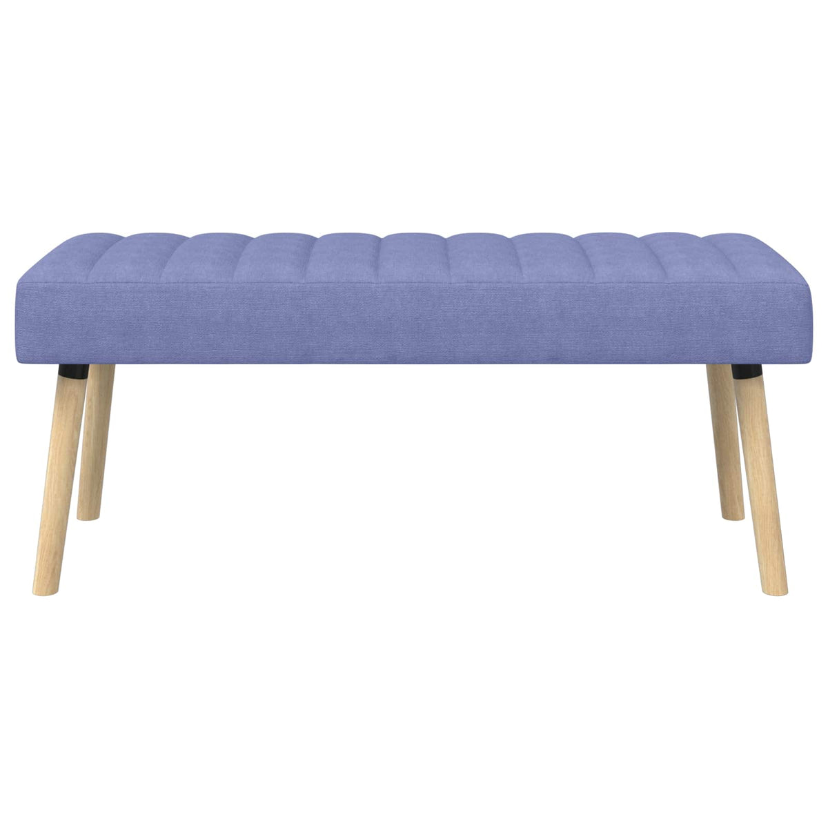 Kanalpuddet Bænk Jeans blå 110 x 40 x 46 cm Stof