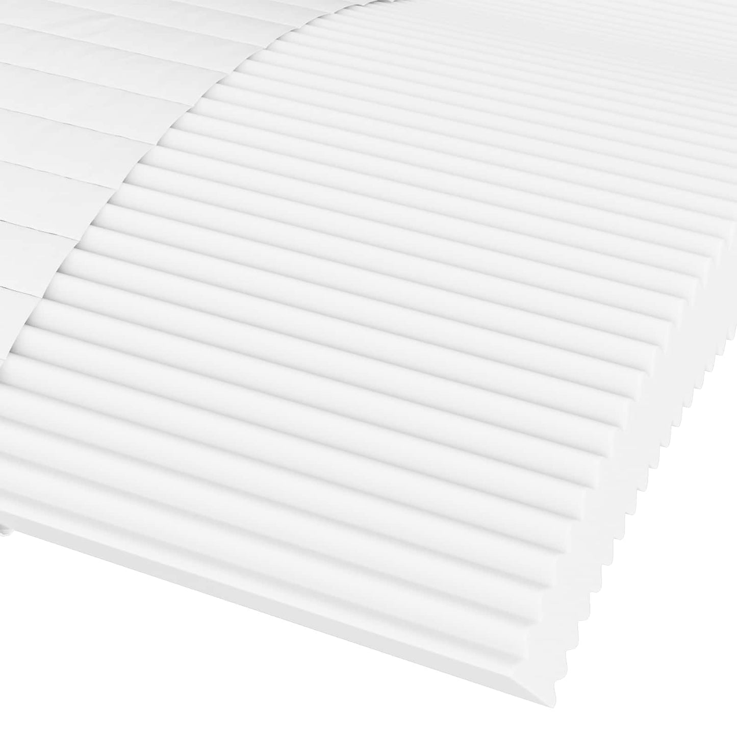 Skummadras H2 & H3 75 x 190 cm Hvid