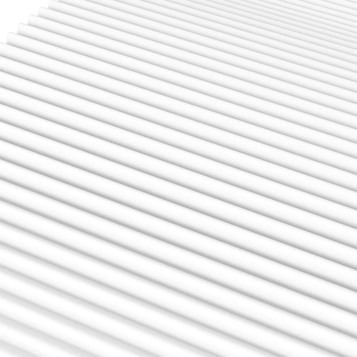 Skummadras H2 & H3 75 x 190 cm Hvid