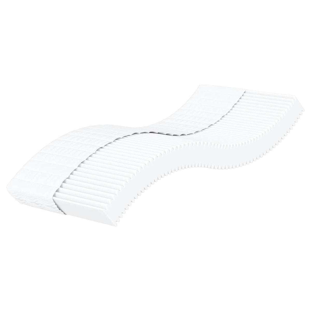 Skummadras H2 & H3 75 x 190 cm Hvid