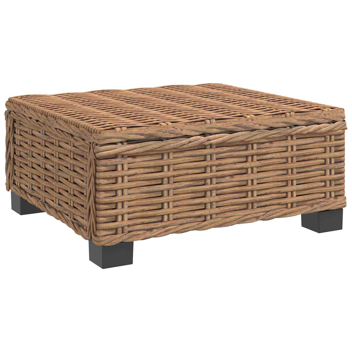 7 stk. Rattan Loungesæt med Puder GENDT Naturlig rattan