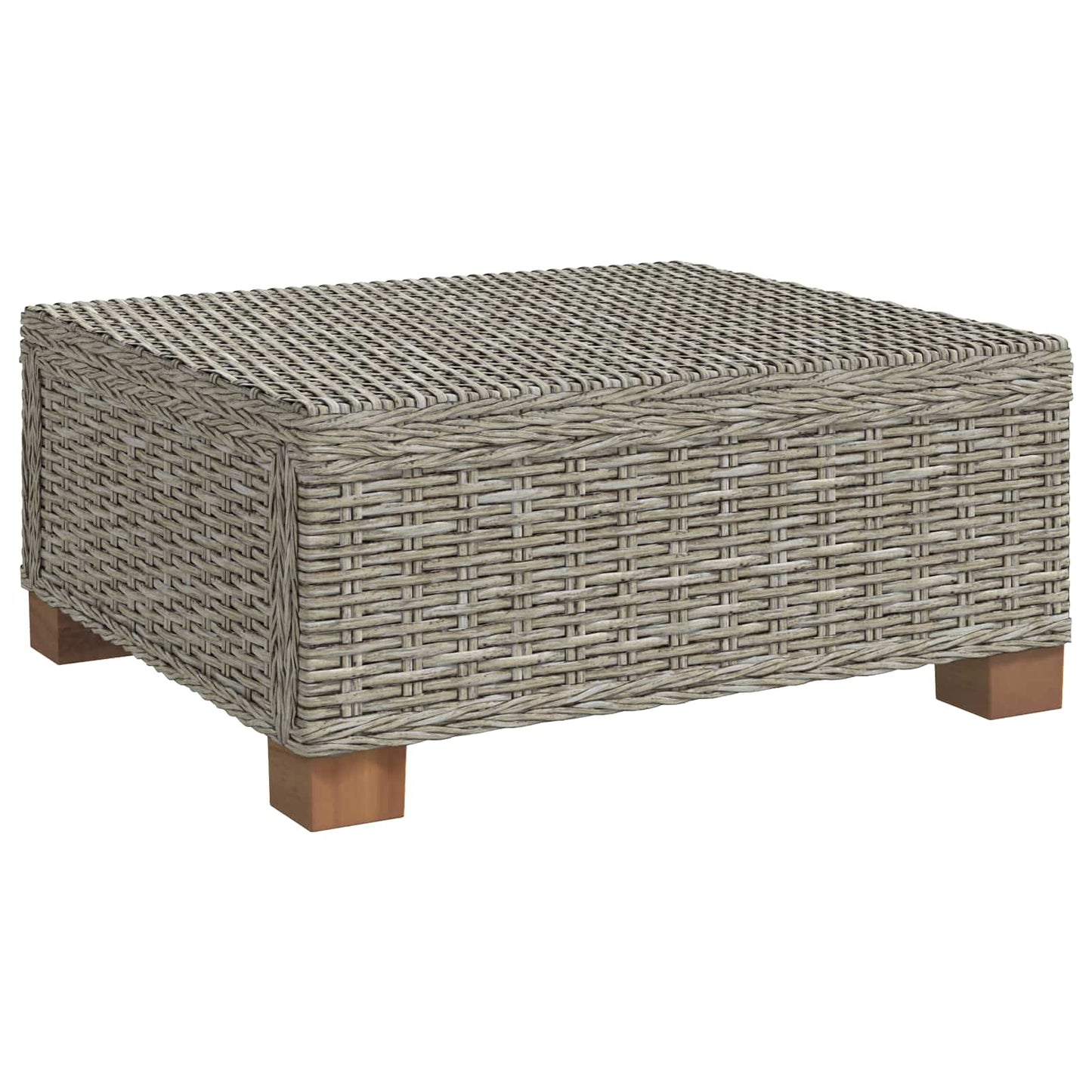 4 stk. Rattan Loungesæt med Puder GENDT Naturlig rattan