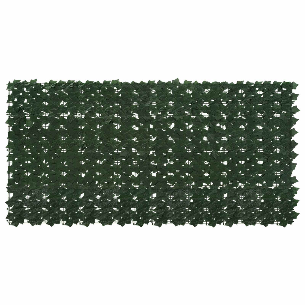 Altanscreen med blade Mørkegrøn 200 x 100 cm