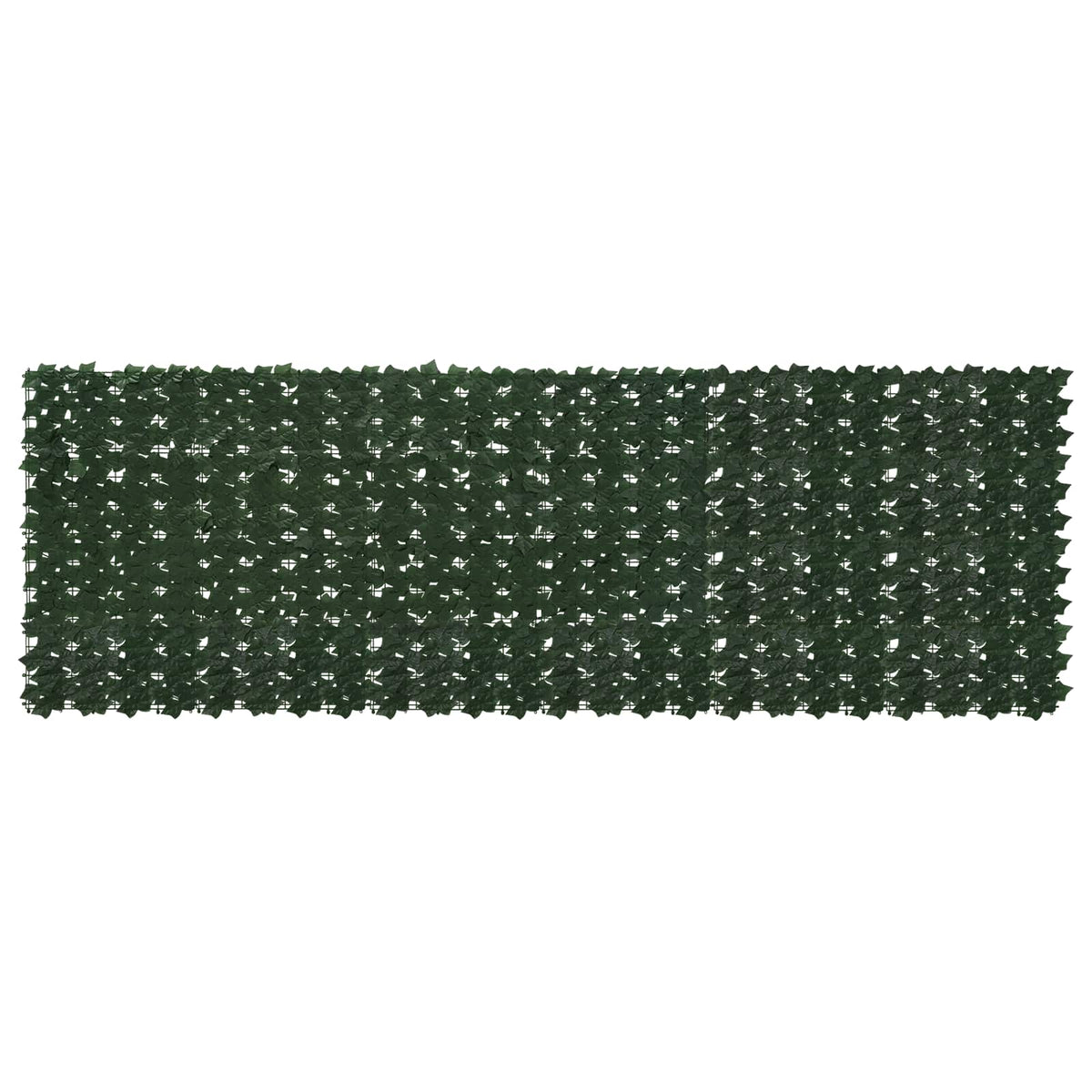Altanscreen med blade Mørkegrøn 300 x 100 cm