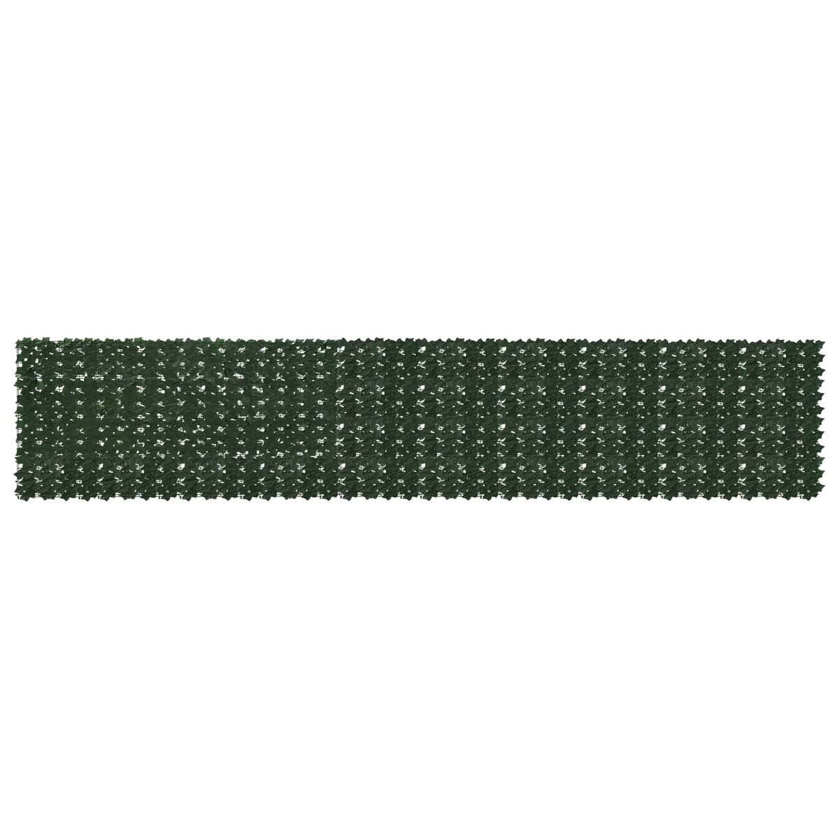 Altanscreen med blade Mørkegrøn 500 x 100 cm