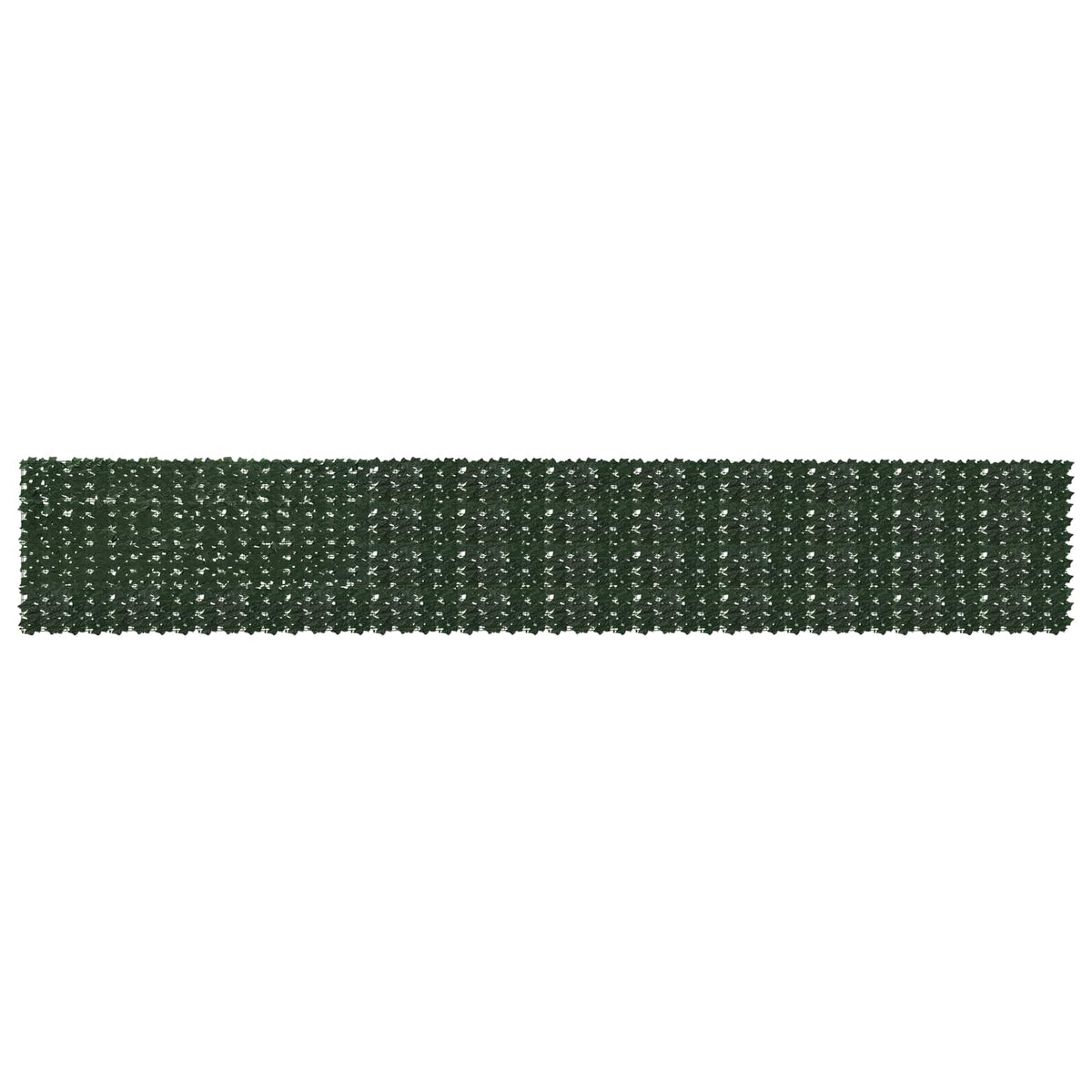 Altanscreen med blade Mørkegrøn 600 x 100 cm