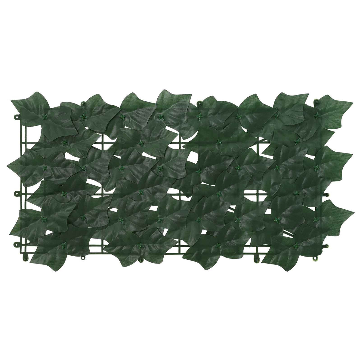Altanscreen med blade Mørkegrøn 200 x 150 cm