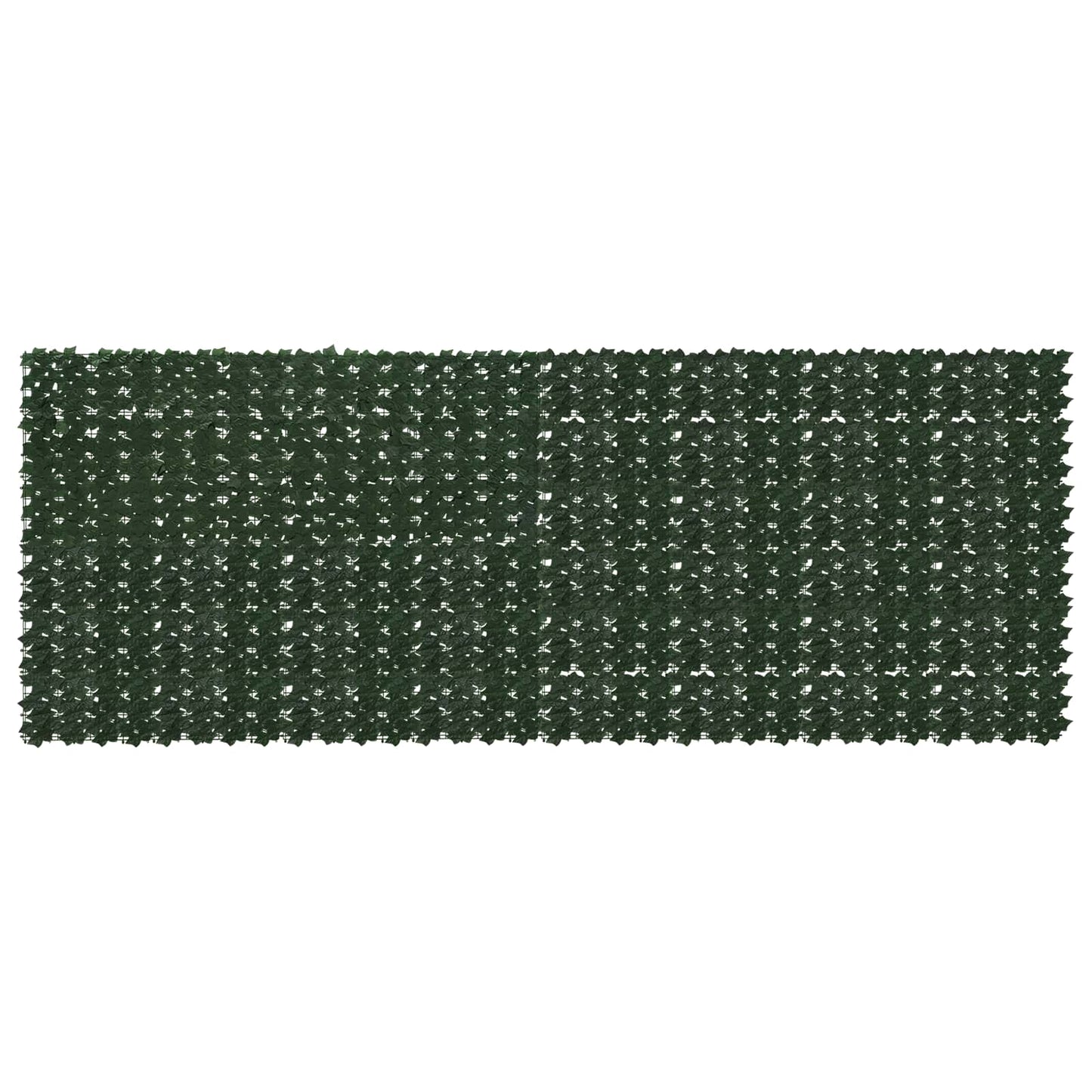 Altanscreen med blade Mørkegrøn 400 x 150 cm