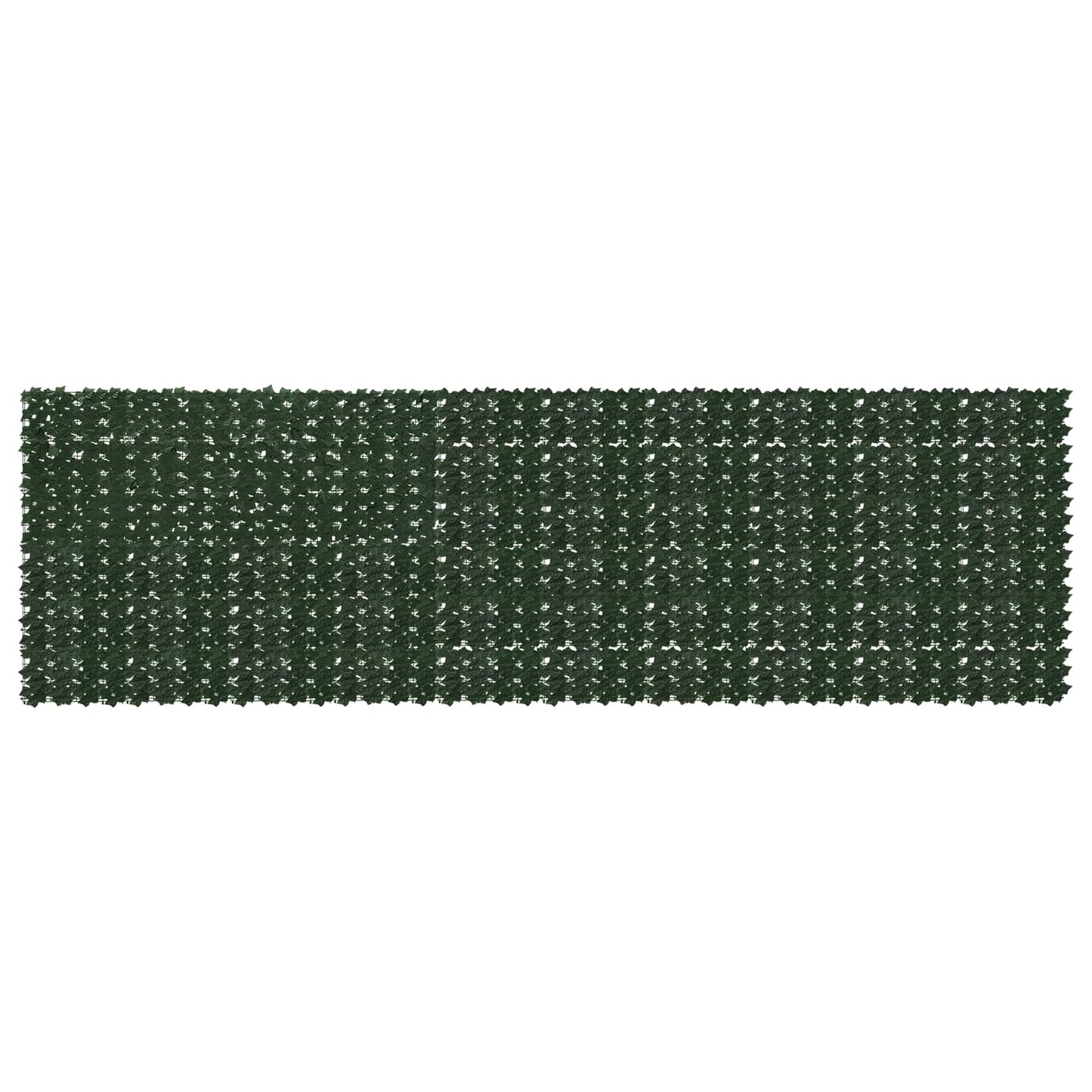 Altanscreen med blade Mørkegrøn 500 x 150 cm