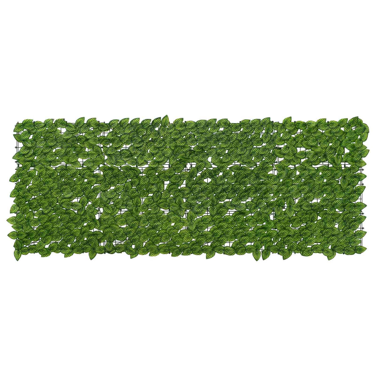 Altanscreen med blade Grøn og Gul 200 x 75 cm