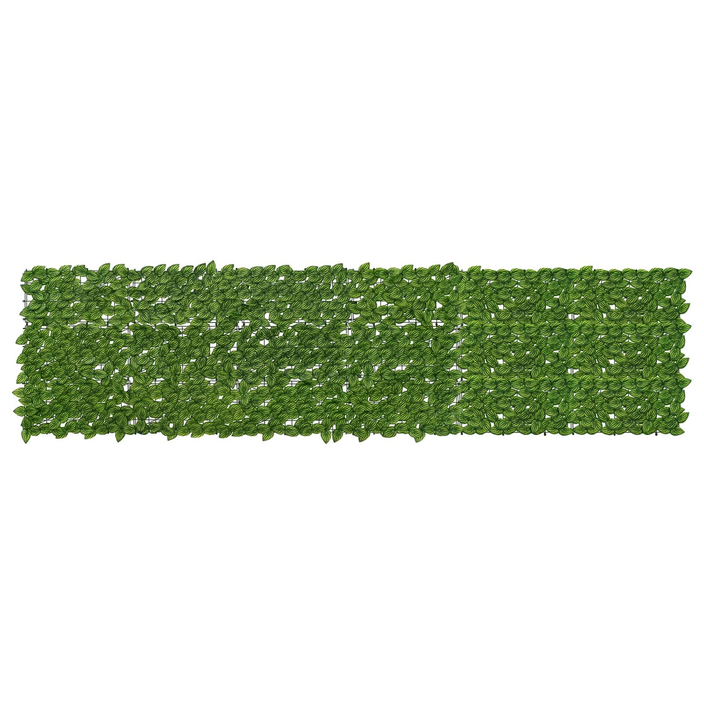 Altanscreen med blade Grøn og Gul 300 x 75 cm