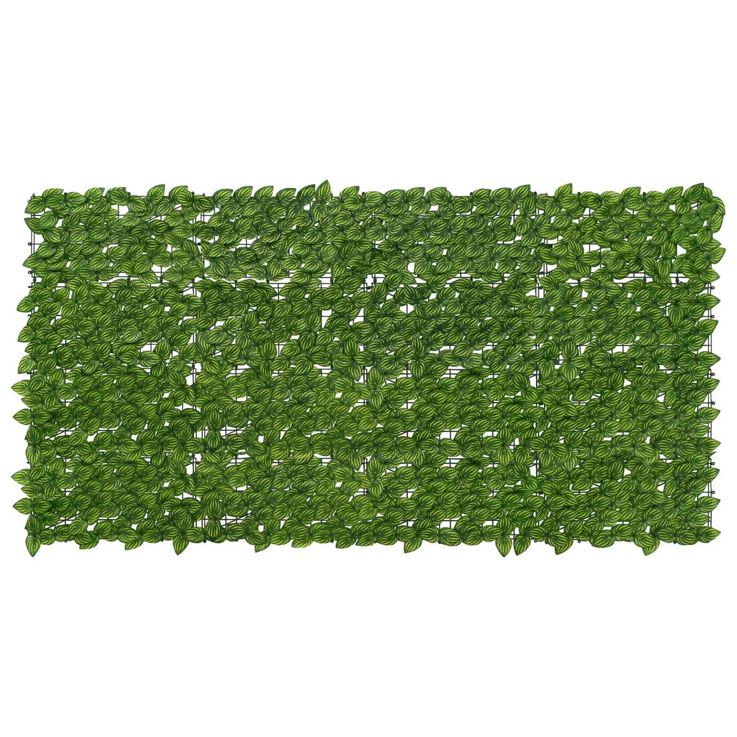 Altanscreen med blade Grøn og Gul 200 x 100 cm
