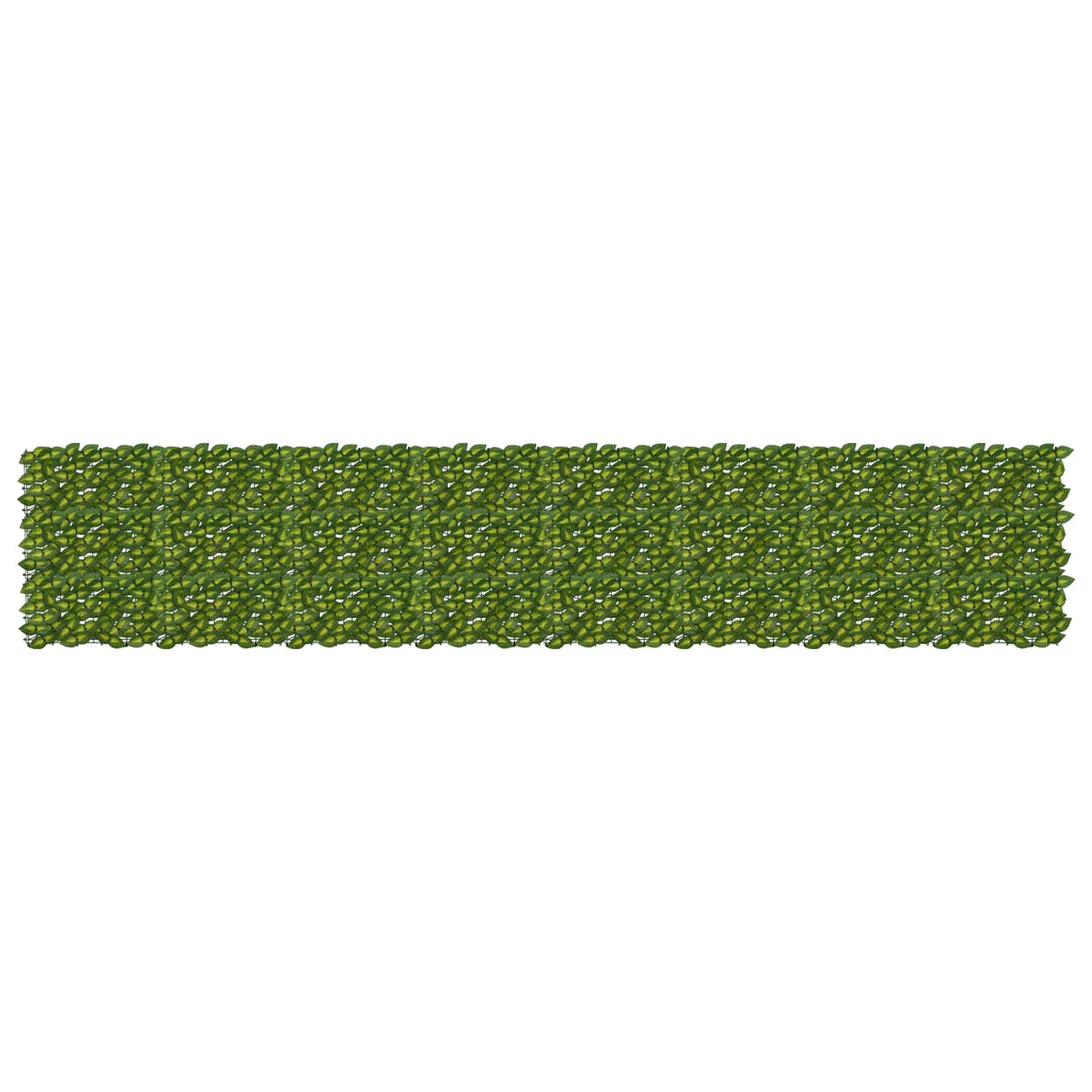 Altanscreen med blade Grøn og Gul 400 x 75 cm