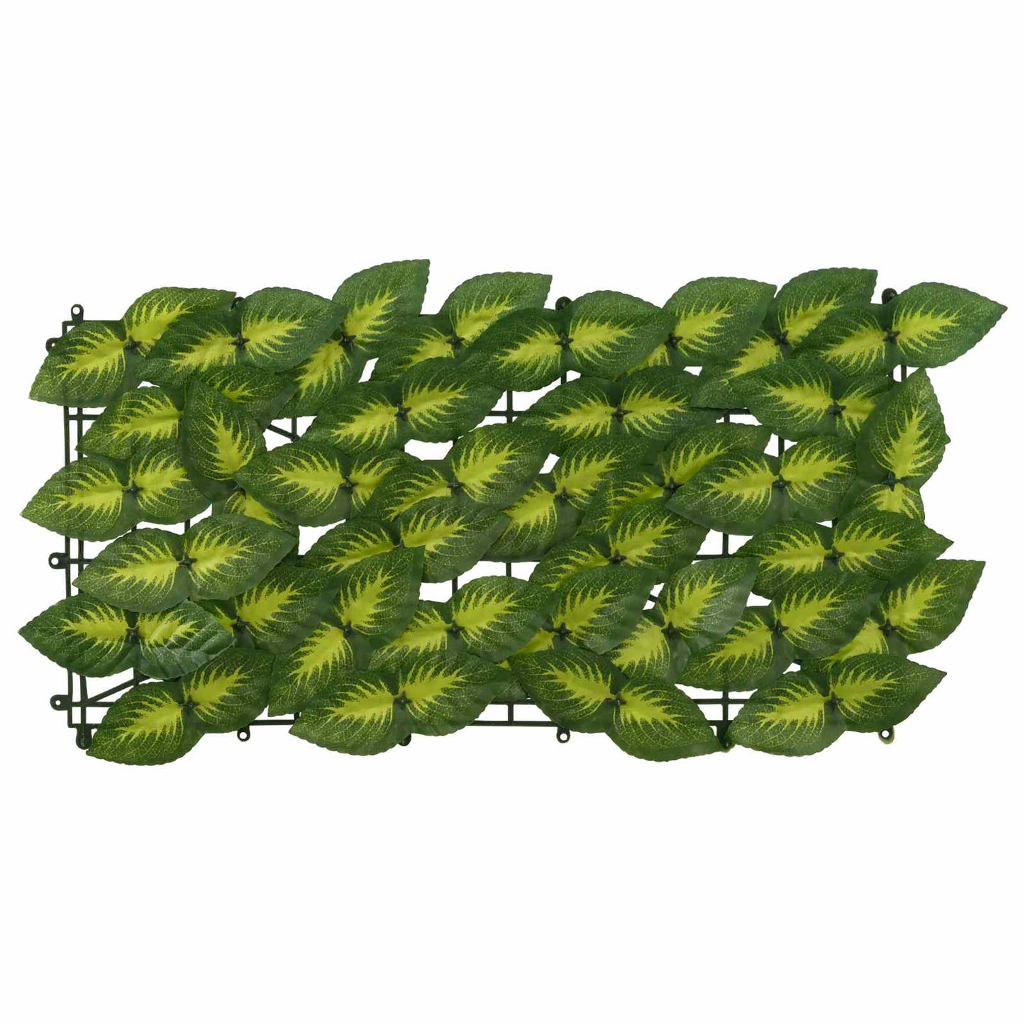 Altanscreen med blade Grøn og Gul 400 x 100 cm