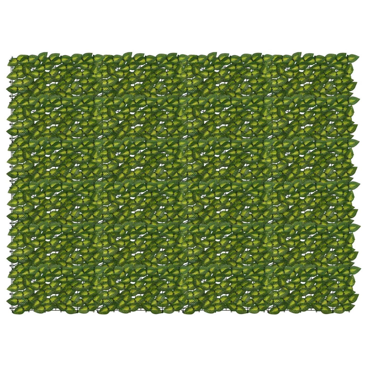 Altanscreen med blade Grøn og Gul 200 x 150 cm