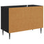 TV-skab ZAANDAM 69 x 33 x 50,5 cm Sort eg Konstrueret træ
