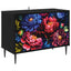 TV-skab KIEL 69 x 33 x 50,5 cm Sort eg Konstrueret træ