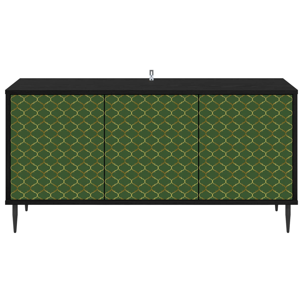 TV-skab GELEEN 102 x 33 x 51 cm Sort eg Konstrueret træ