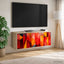 Væghængt TV Skab HEESCH 102 x 33 x 40 cm Sonoma-eg