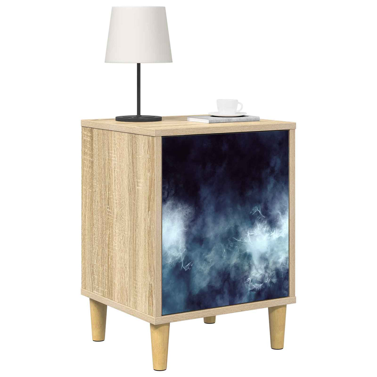 Natskab RAALTE 2 stk. Sonoma-eg 36 x 33 x 50 cm Konstrueret træ