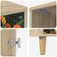 Natskab ZAANDAM 2 stk. Sonoma-eg 36 x 33 x 50 cm