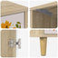 Natskab MAINZ Sonoma-eg 36 x 33 x 50 cm Konstrueret træ