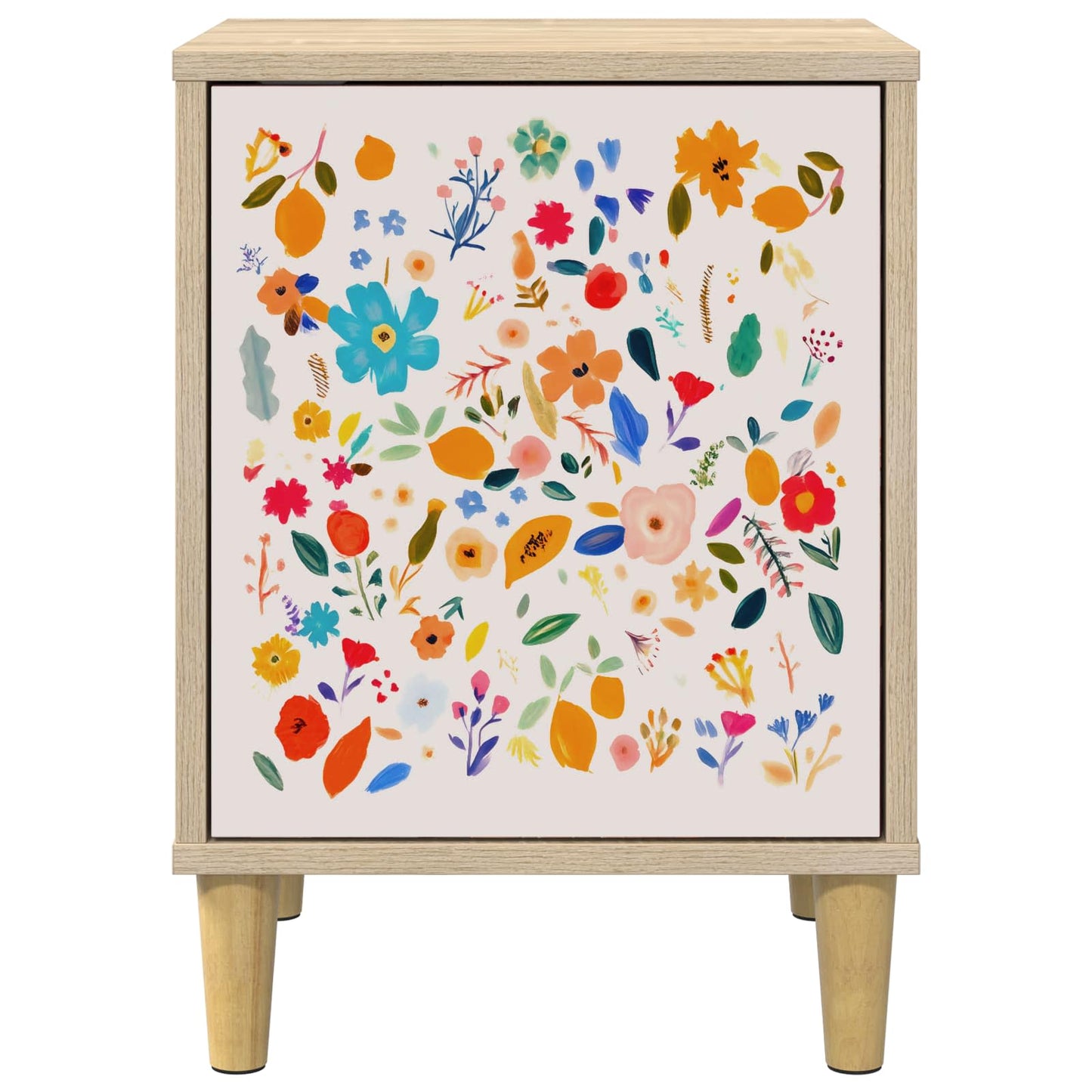 Natskab MAINZ 2 stk. Sonoma-eg 36 x 33 x 50 cm Konstrueret træ