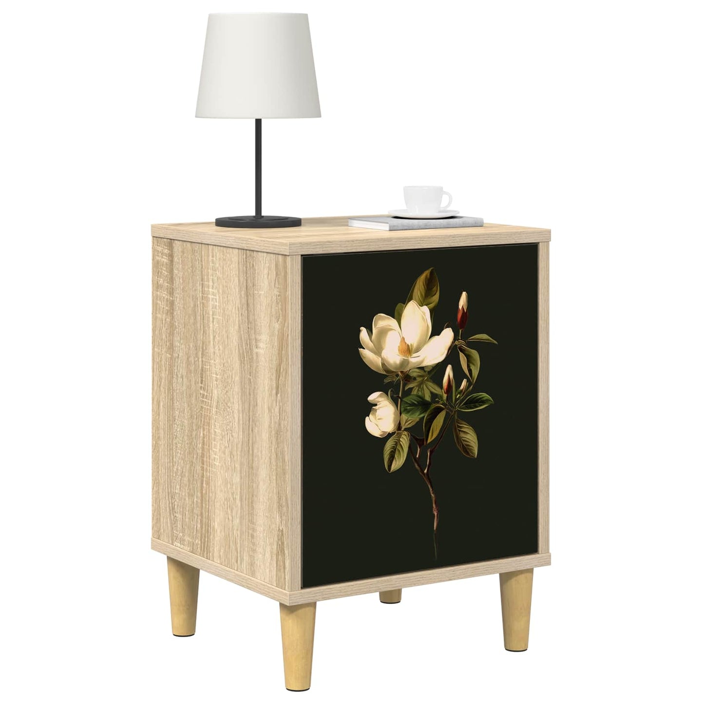 Natskab BREMEN 2 stk. Sonoma-eg 36 x 33 x 50 cm Konstrueret træ
