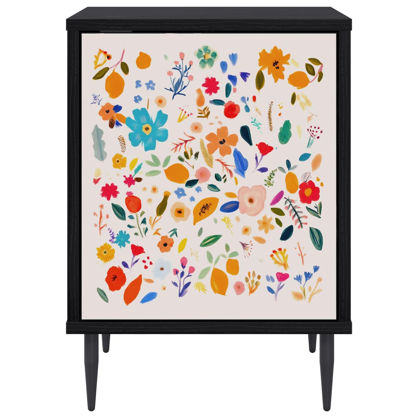 Natskab MAINZ Sort eg 36 x 33 x 51 cm Konstrueret træ