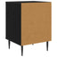 Natskab BREMEN 2 stk. Sort eg 36 x 33 x 51 cm Konstrueret træ