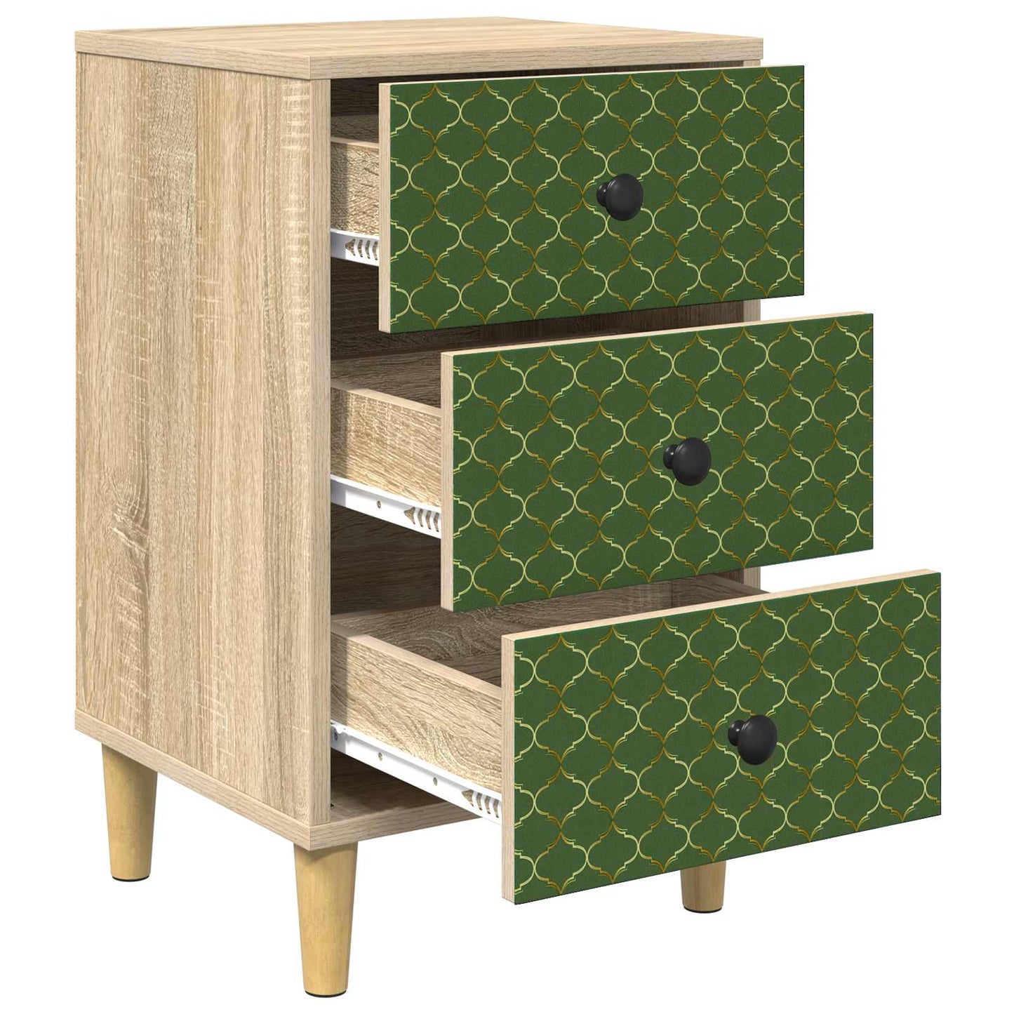 Natskab GELEEN Sonoma-eg 36 x 33 x 60 cm Konstrueret træ