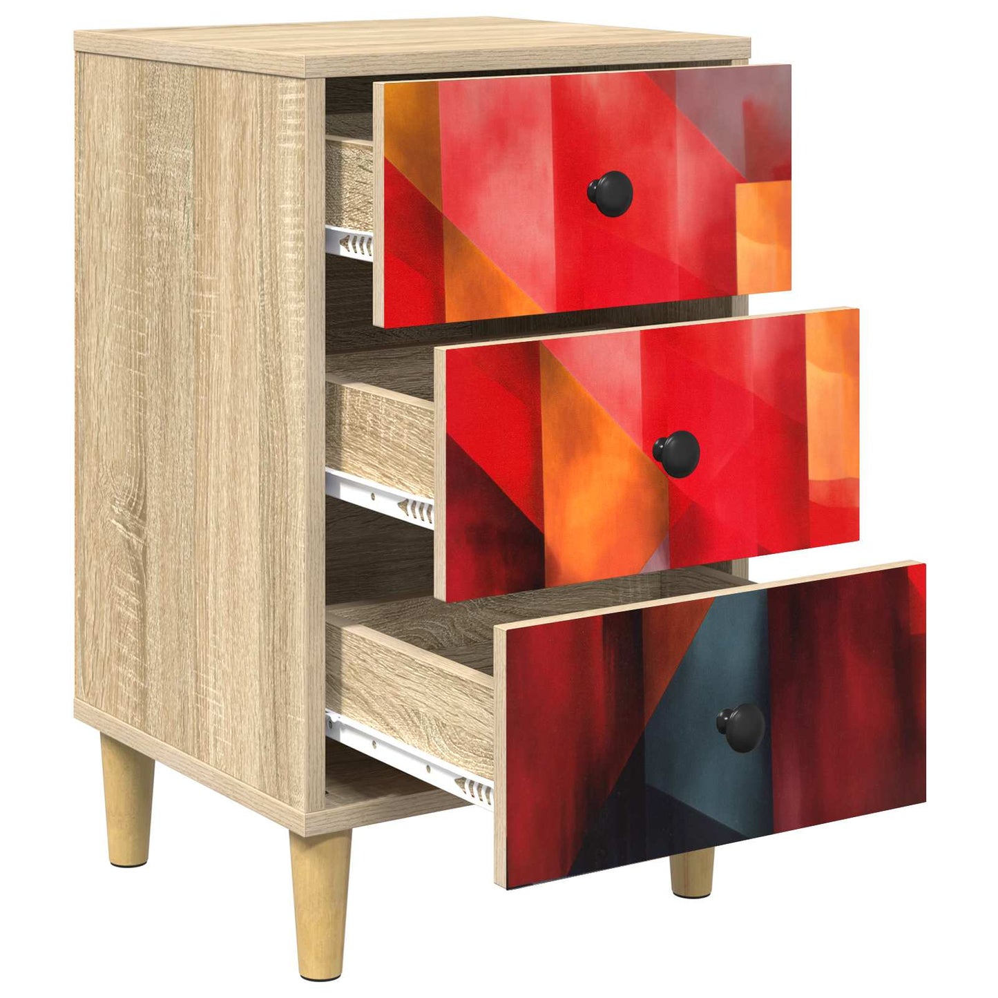 Natskab HEESCH Sonoma-eg 36 x 33 x 60 cm Konstrueret træ