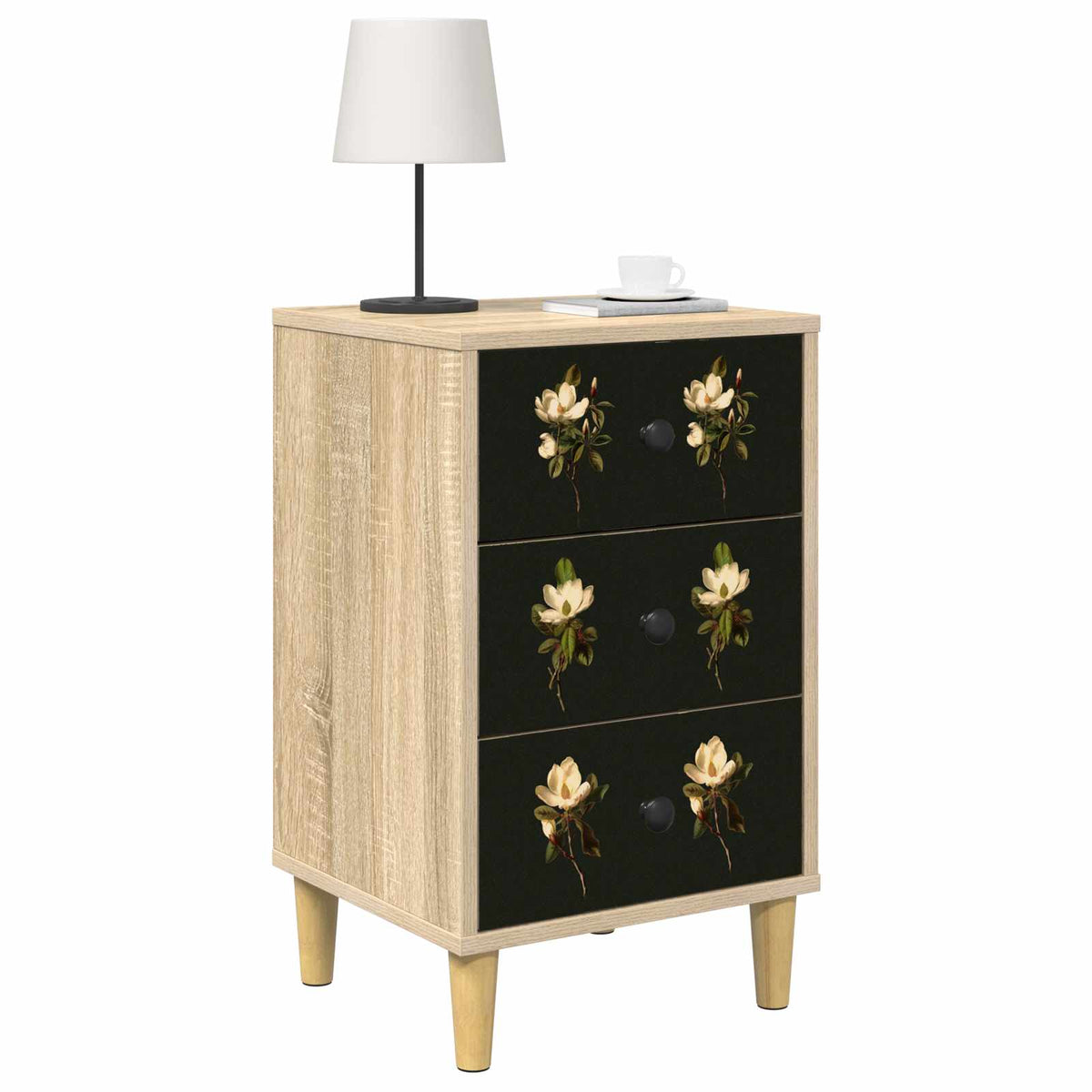 Natskab BREMEN Sonoma-eg 36 x 33 x 60 cm Konstrueret træ