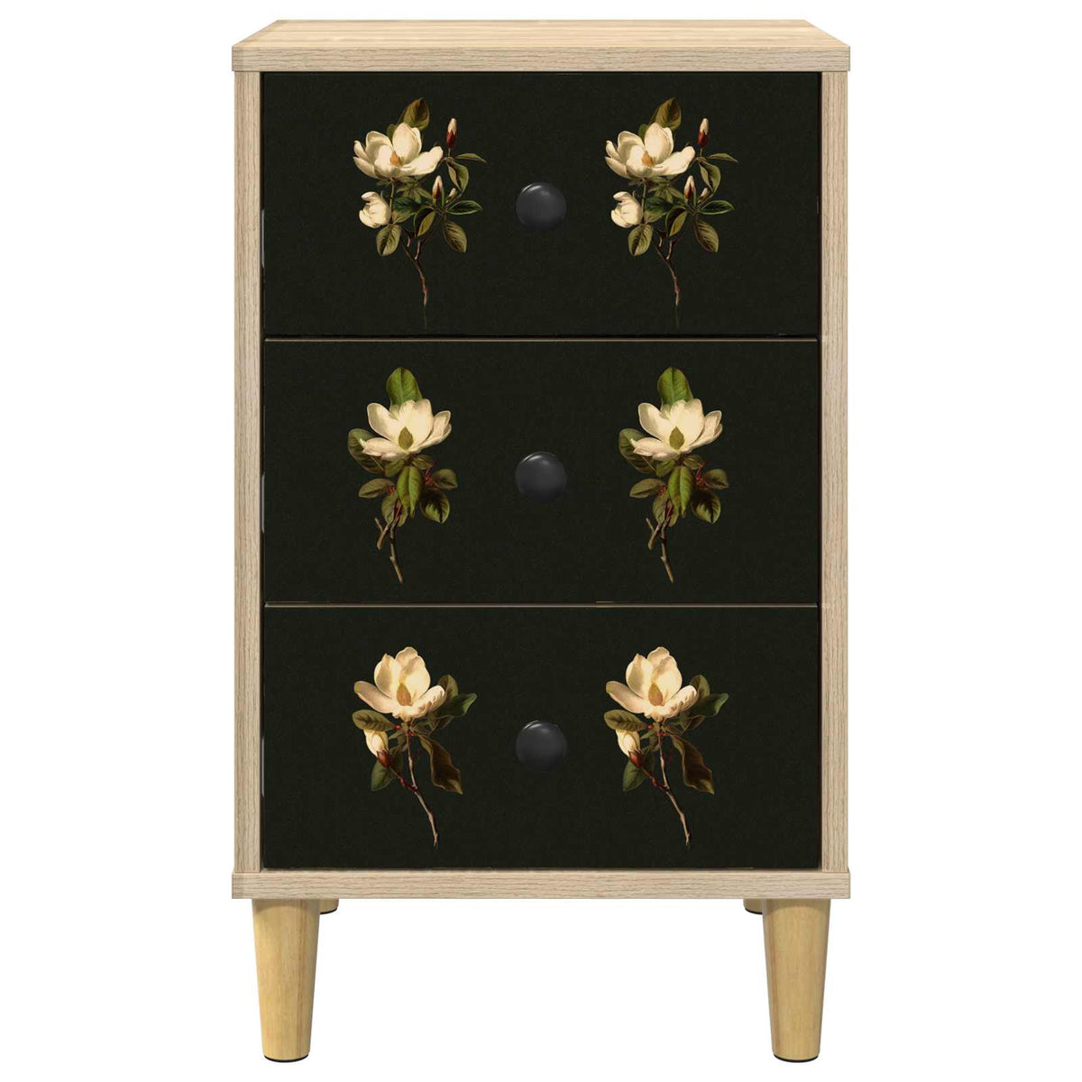 Natskab BREMEN 2 stk. Sonoma-eg 36 x 33 x 60 cm Konstrueret træ