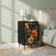Natskab ZAANDAM 2 stk. Sort eg 36 x 33 x 61 cm Konstrueret træ