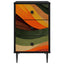 Natskab BONN Sort eg 36 x 33 x 61 cm Konstrueret træ