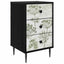 Natskab GOTHA Sort eg 36 x 33 x 61 cm Konstrueret træ
