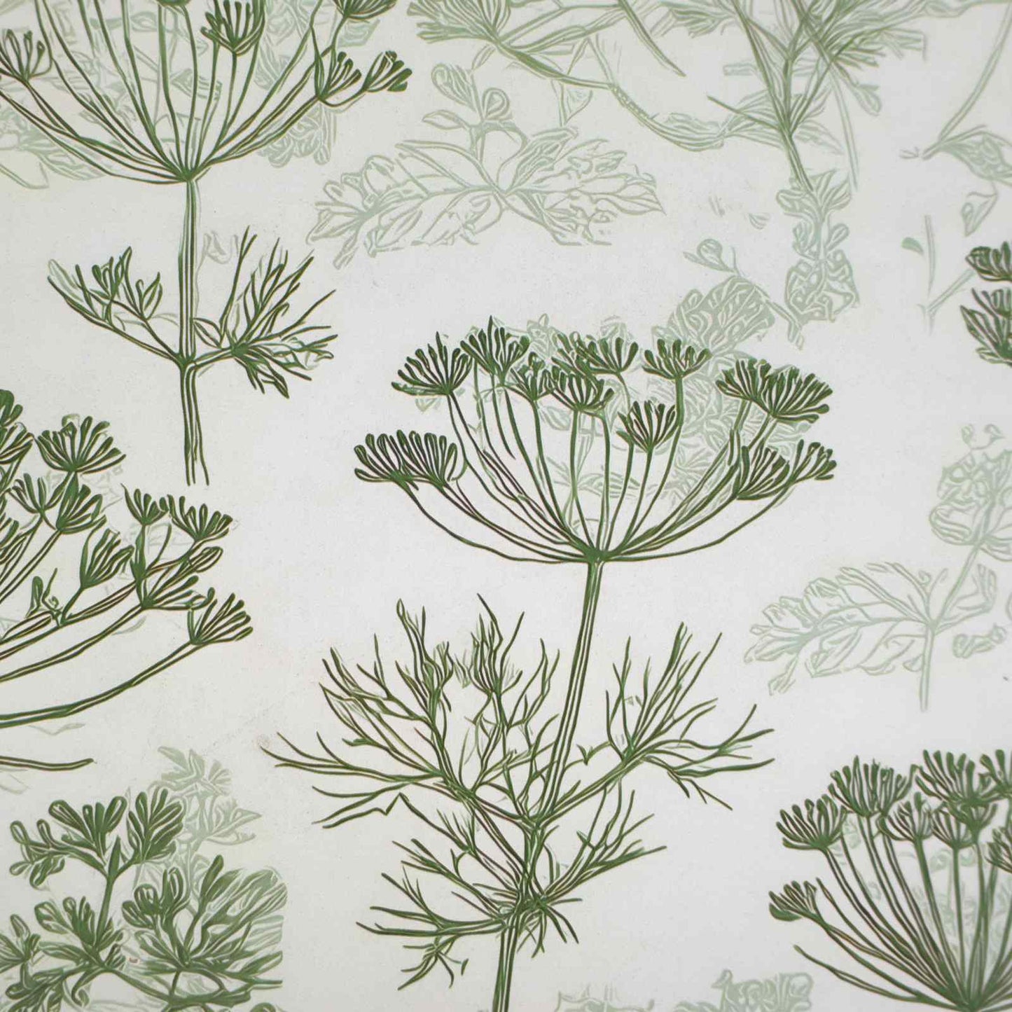 Skuffeskab GOTHA Grønne træprint 66 x 36,5 x 75 cm Sonoma-eg