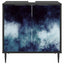 Badeværelsesskab RAALTE Sort eg 60 x 40 x 61 cm Konstrueret træ