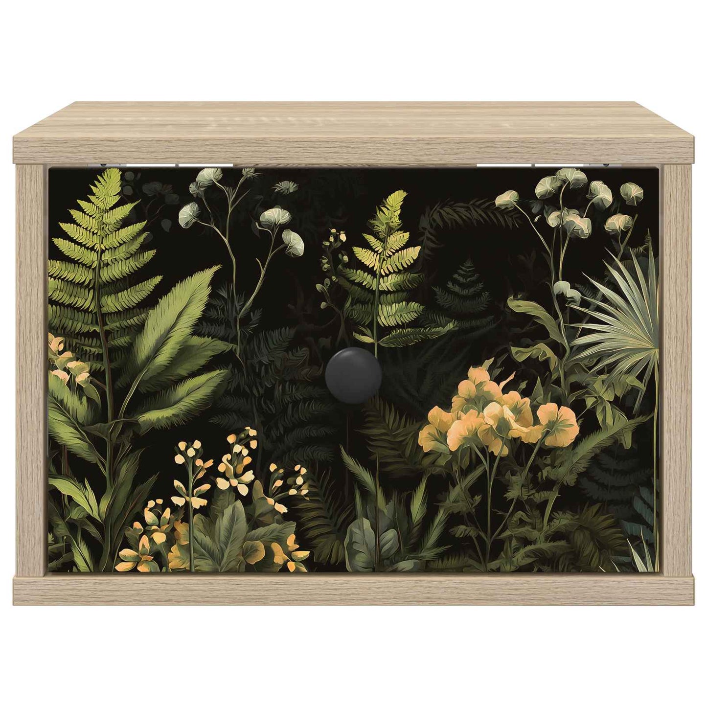 Vægmonteret natbord RHENEN Sonoma-eg 36 x 33 x 25 cm