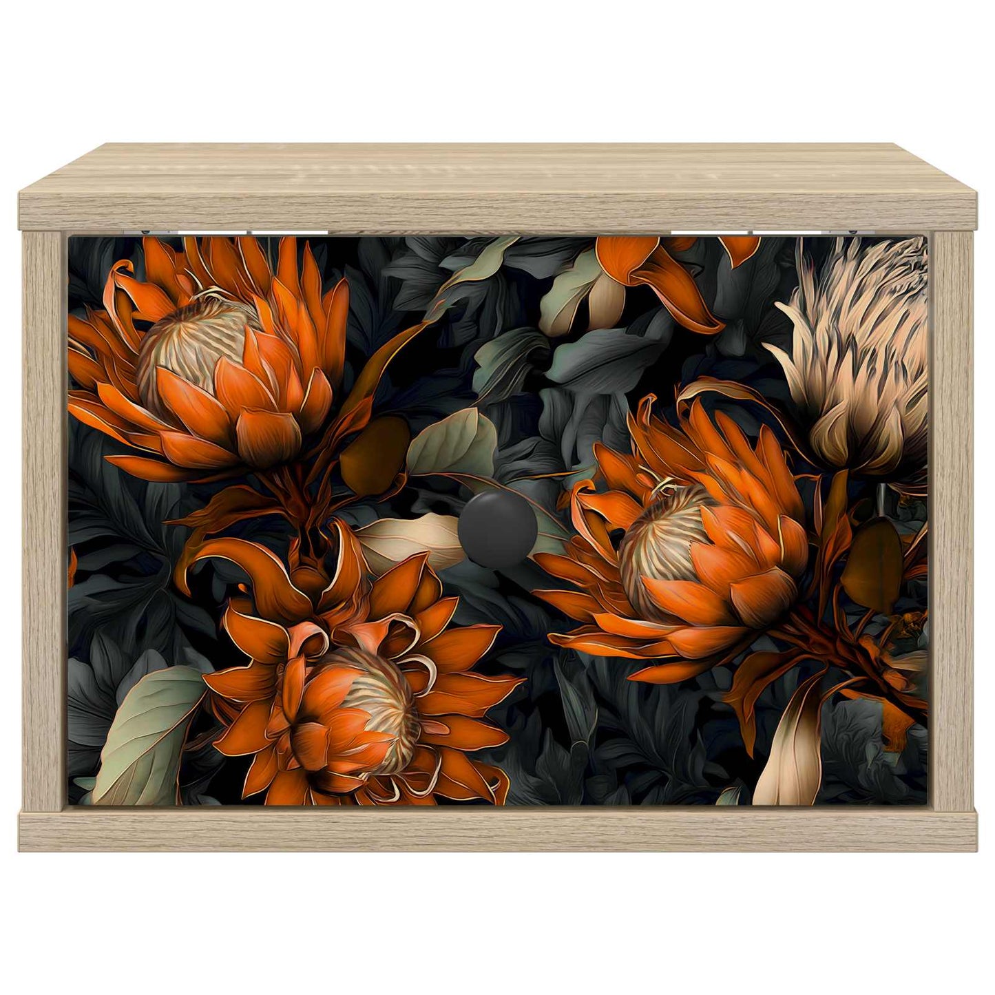 Vægmonteret natbord LOCHEM Sonoma-eg 36 x 33 x 25 cm