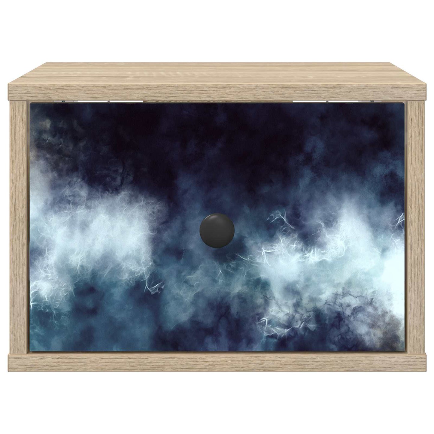 Vægmonteret natbord RAALTE Sonoma-eg 36 x 33 x 25 cm