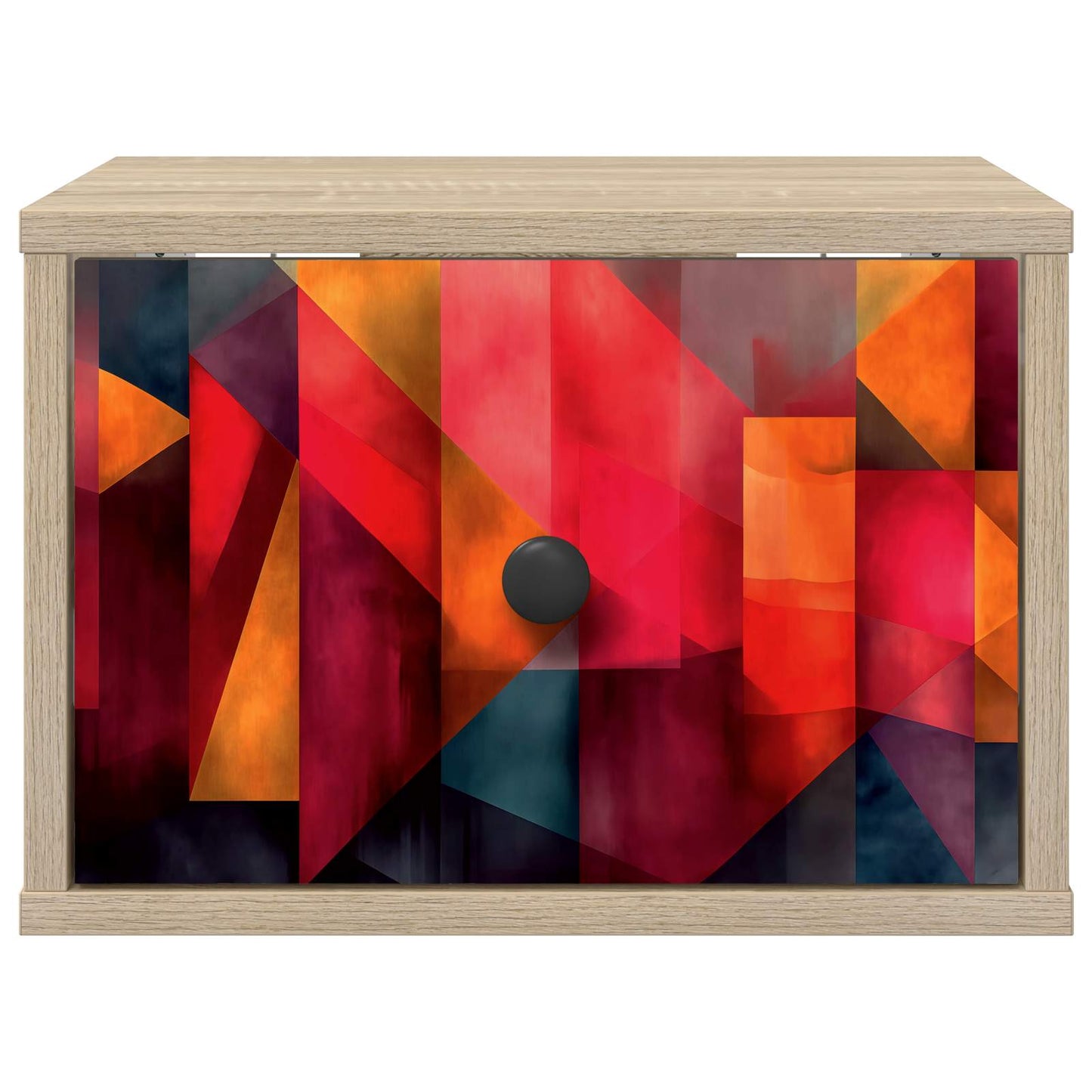 Vægmonteret natbord HEESCH 2 stk. Sonoma-eg 36 x 33 x 25 cm